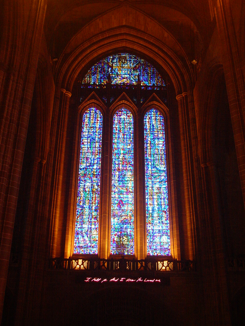 Image Stained glass window, Liverpool Cathedral (1)