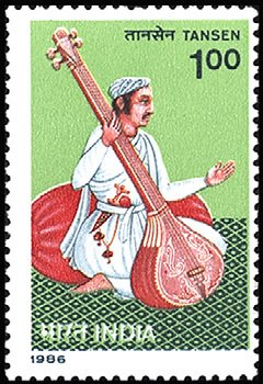 Stamp of India - 1986 - Colnect 167172 - Miyan Tansen