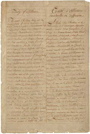 Franco American treaty of alliance 6 feb 1778