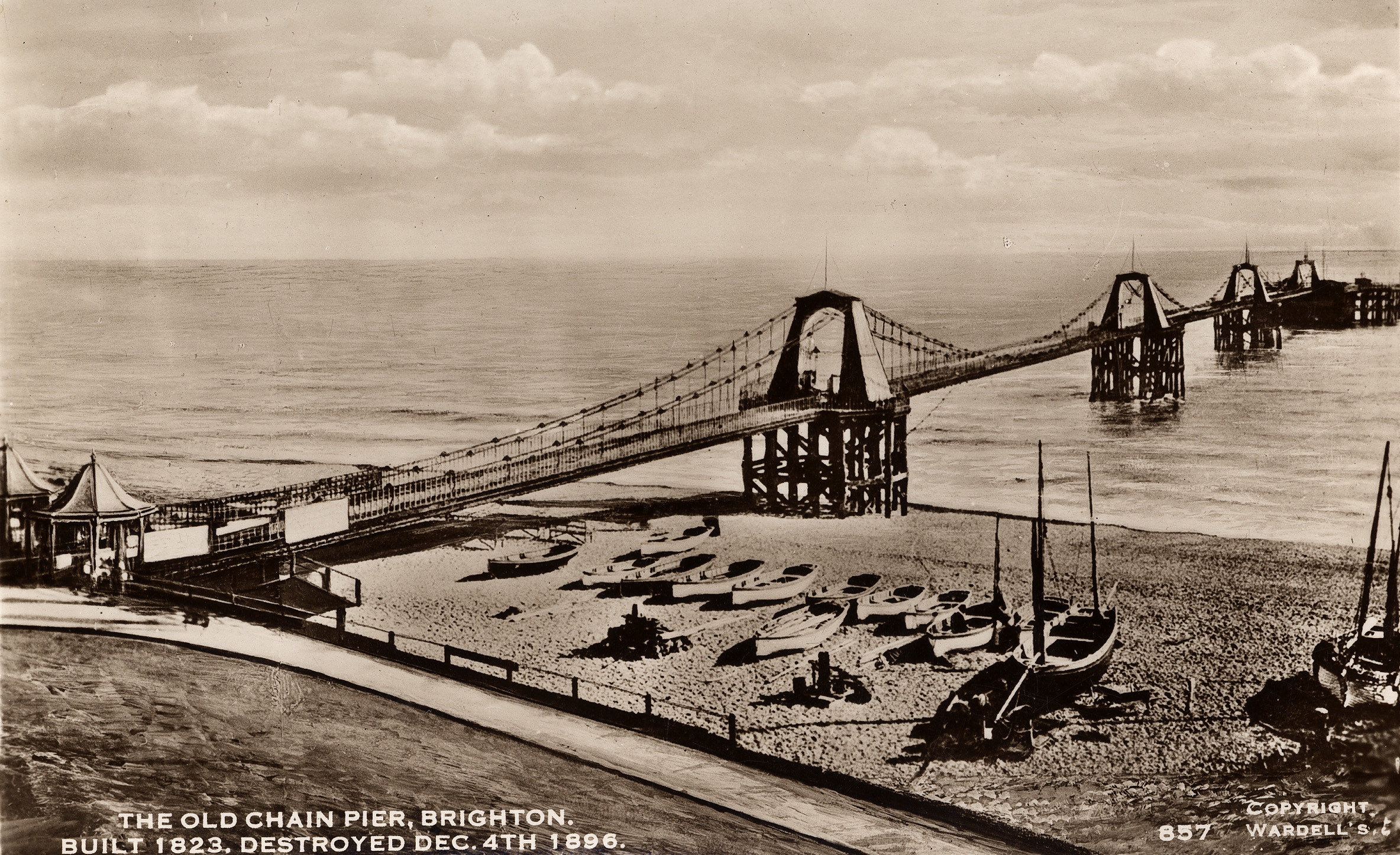 Image The Old Chain Pier, Brighton