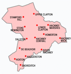 Hackney districts
