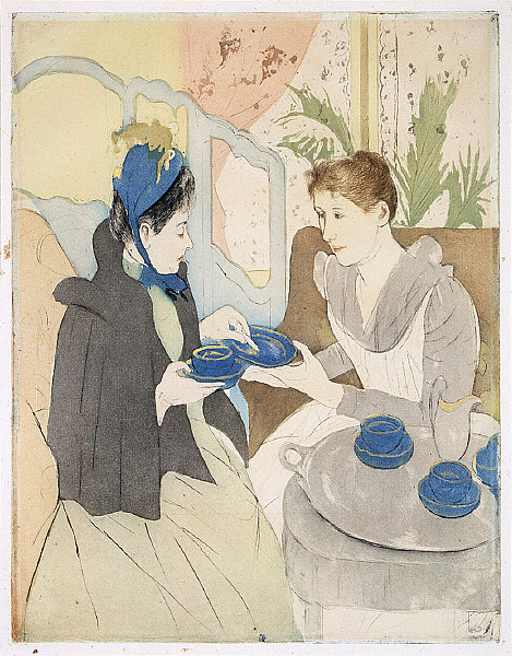 Mary Cassatt - Afternoon Tea Party