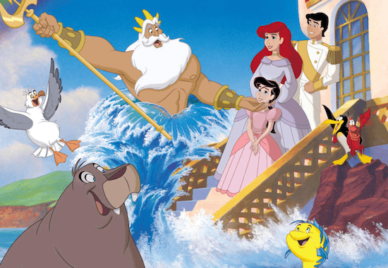 Disney Little Mermaid characters