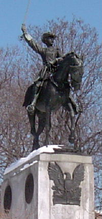 Equestrian statue General Slocum