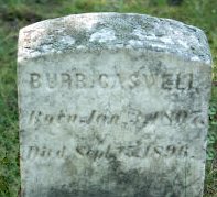 Burr Caswell tombstone
