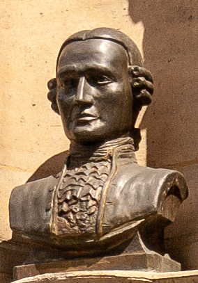Bust of Pedro Vicente Maldonado in Paris