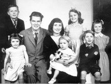Denys Val Baker and family