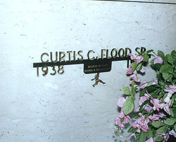 Curt Flood Grave Sight