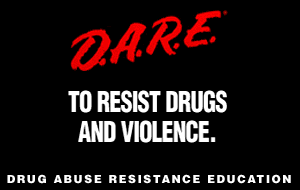 Logo of Drug Abuse Resistance Education (DARE)