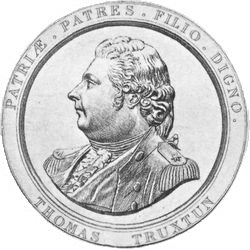 Thomas Truxtun Congressional Gold Medal (front)
