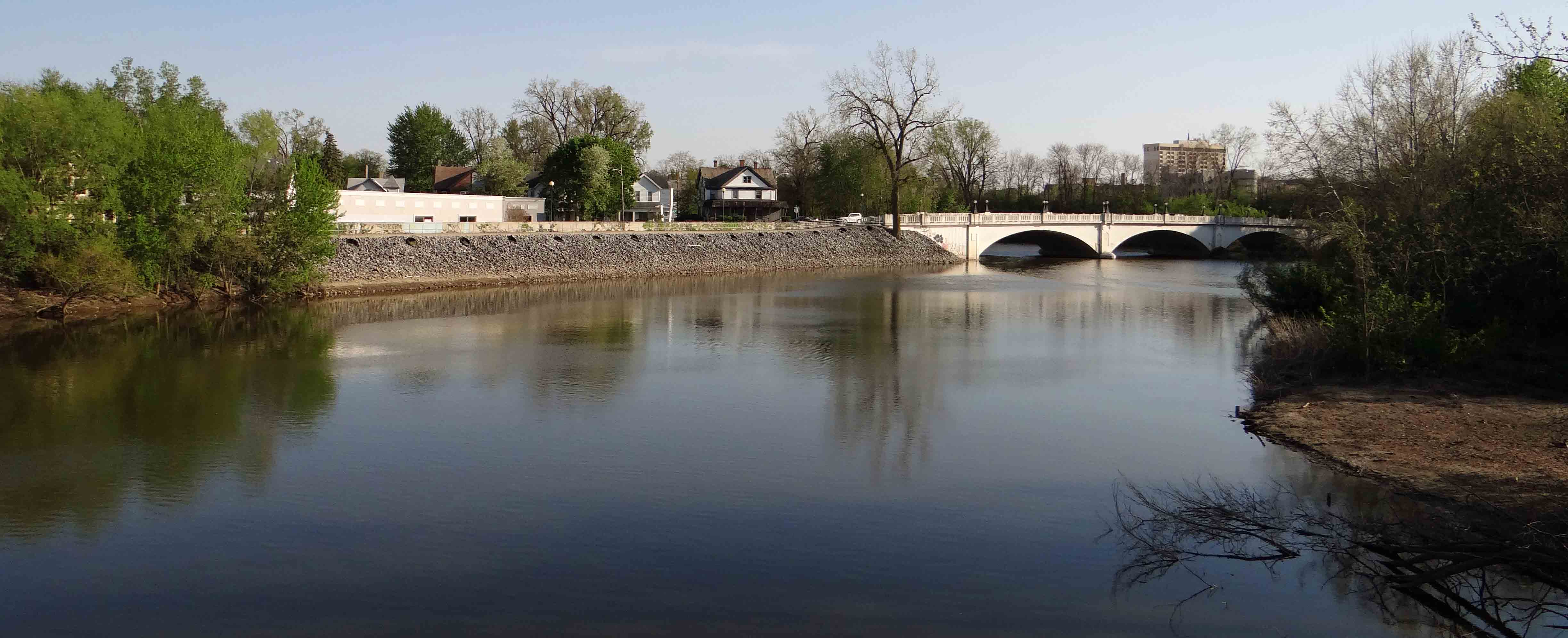Image Confluence Of Three Rivers Fort Wayne Indiana