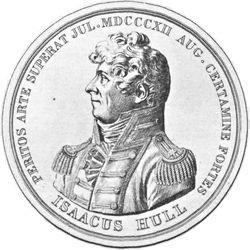 Isaac Hull Congressional Gold Medal (front)