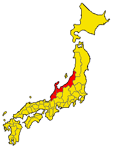 Japan prov map koshi