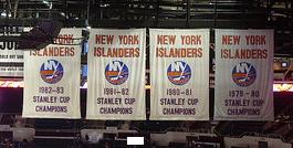 NYI Stanley Cup banners
