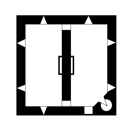 Κάστρο Κολοσιού κάτοψη