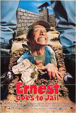 Ernest goes to jail poster