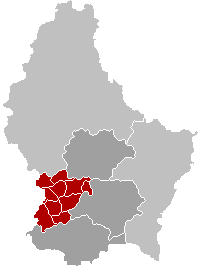 Kanton CapellenLocatie