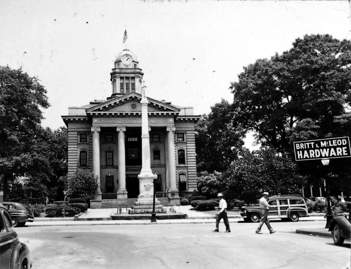 Image Robeson County Courthouse 1948 Image Robeson County Courthouse 1948