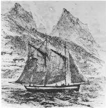 The Messenger of Peace with sails made of matting (cropped)