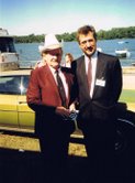 With Ralph Stanley