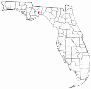 Location of Hilliardville, Florida