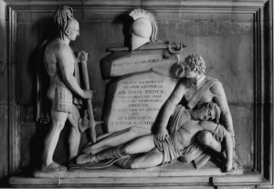 Isaac Brock monument, St. Paul's Cathedral