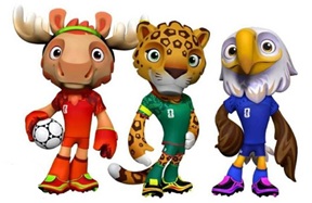 2026 FIFA World Cup Mascots small