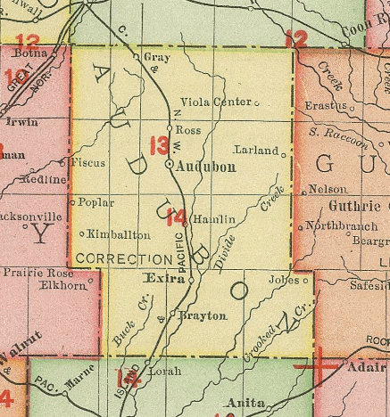 Audubon County%2C Iowa 1903 