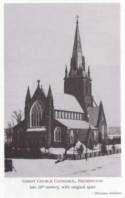 Christ Church Cathedral (Fredericton) before 1911
