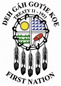 Deh Gáh Got'ı̨ę First Nation logo.jpg