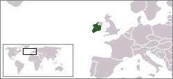 Location of the Irish Free State