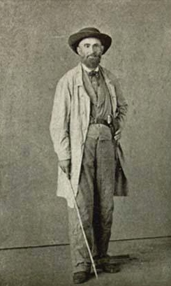 Jubal Early disguised as a farmer, 1865