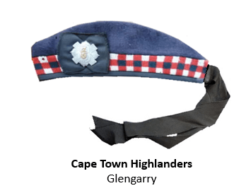 Cape Town Highlanders glengarry