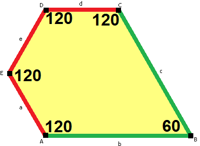 Prototile p5-type6 parallel