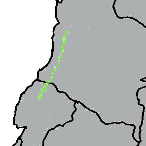 Cloud-forest pygmy owl distribution.png