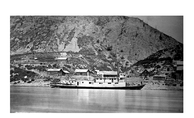 Sternwheeler Gertrude at Telegraph Creek