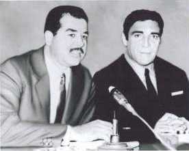 Al-Kassie with Saddam