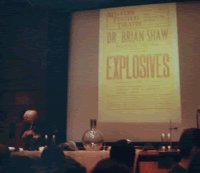 Brian Shaw Explosives lecture IEE Savoy Place 1986