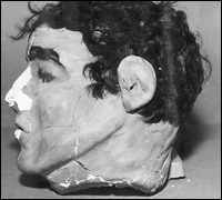 Dummy head made by Frank Morris to facilitate his escape from Alcatraz in 1962