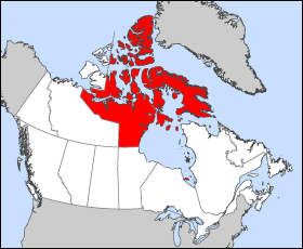 Nunavut-map