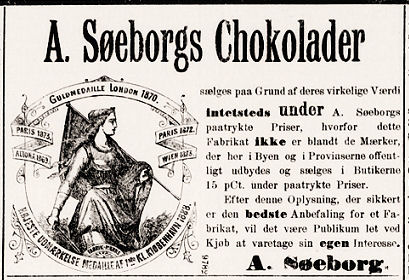 A. Søeborgs Cjokolader (1893)