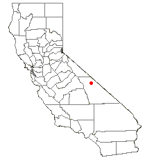 Location of Saline Valley within California