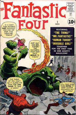 Fantastic Four Vol 1 01 Cover