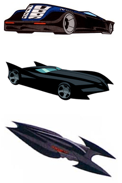 Batmobiles (DC Animated Universe)