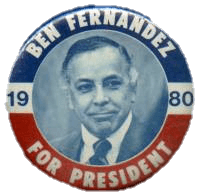 Ben Fernandez campaign button