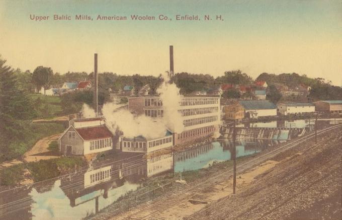 Upper Baltic Mills, American Woolen Co., Enfield, NH
