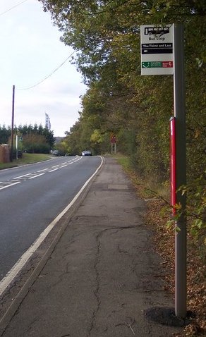 The Thirst and Last Bus Stop on London Road - geograph.org.uk - 1549132 (cropped)