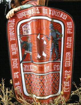 Ussita pavese shield Prag Museum 1429