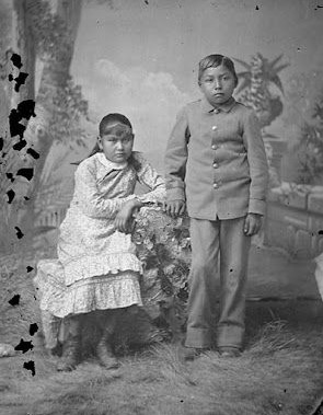 Lipan Apache children at Carlisle