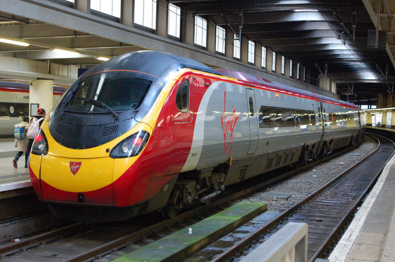 Virgin Pendolino at Euston